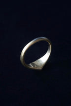 Vintage 18K Black Heart Ring
