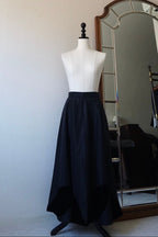1950's Silk Velvet Leaf Skirt