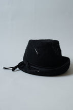 1960’s Beads Black Felt Hat