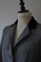 Vintage Grey Herringbone Jacket