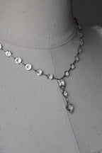 1930's Clear Cut Glass necklace