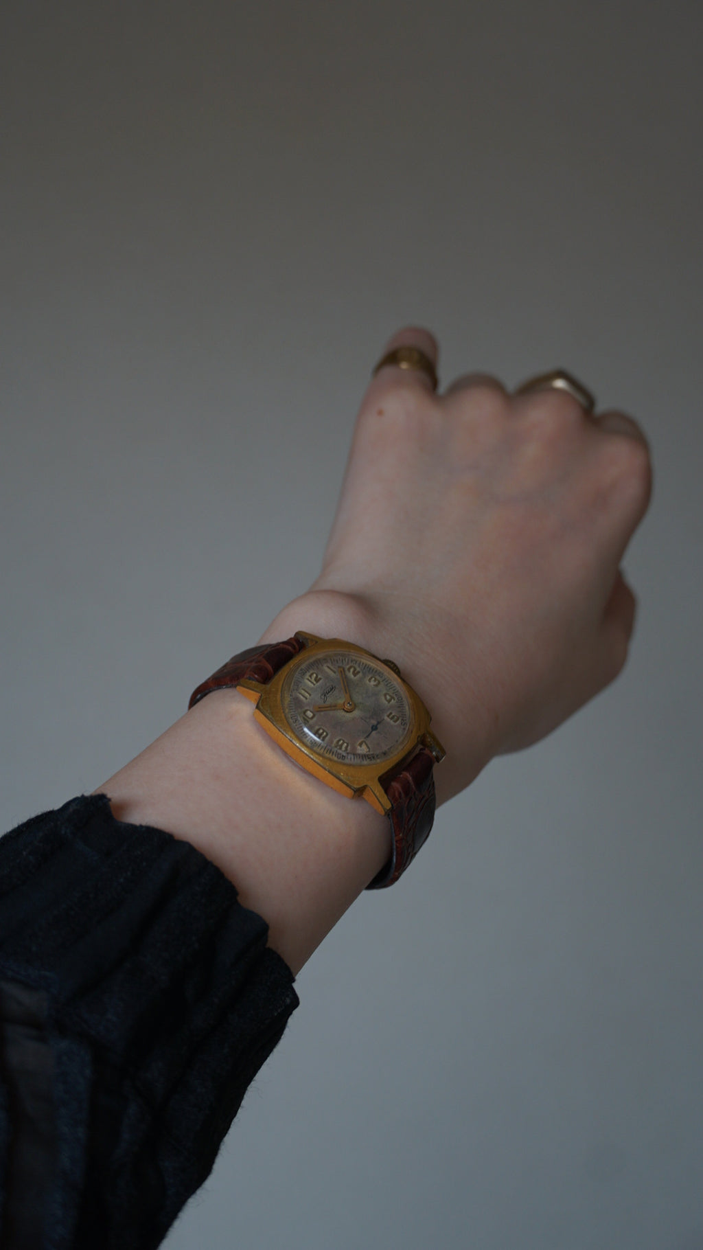 1940’s Gold Plated Watch with Small Second