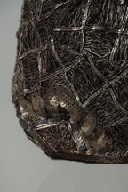 1920’s Gold Cloche Metallic Thread×Sequins Heads Dress