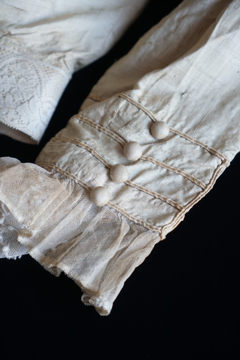 Edwardian Embroidery and Lace Blouse