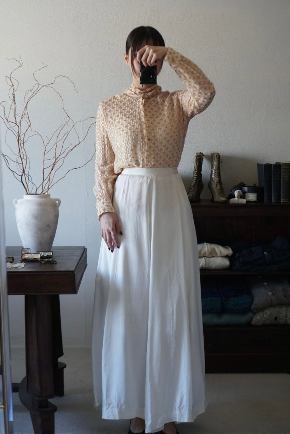 1960's Polka Dot Blouse