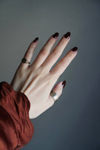 Vintage Copper Collar Thumb Ring