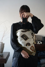 Vintage Geometric Scarf