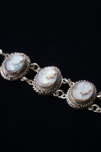1930's Giuliano Fratti Shell Cameo Bracelet