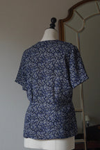 Vintage Small Flower Blouse