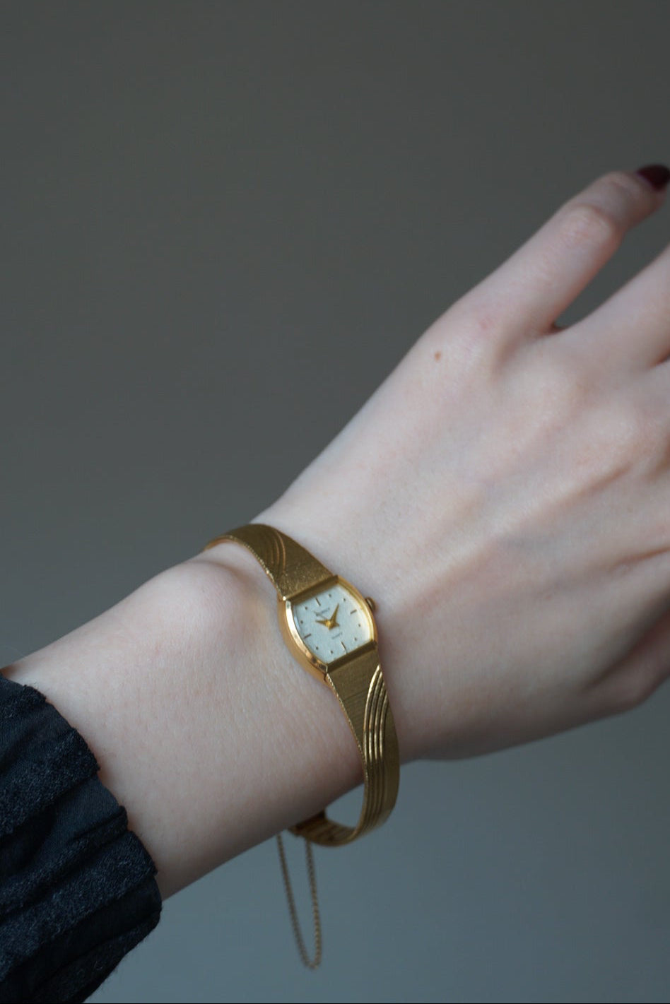 Vintage Quartz Gold Watch