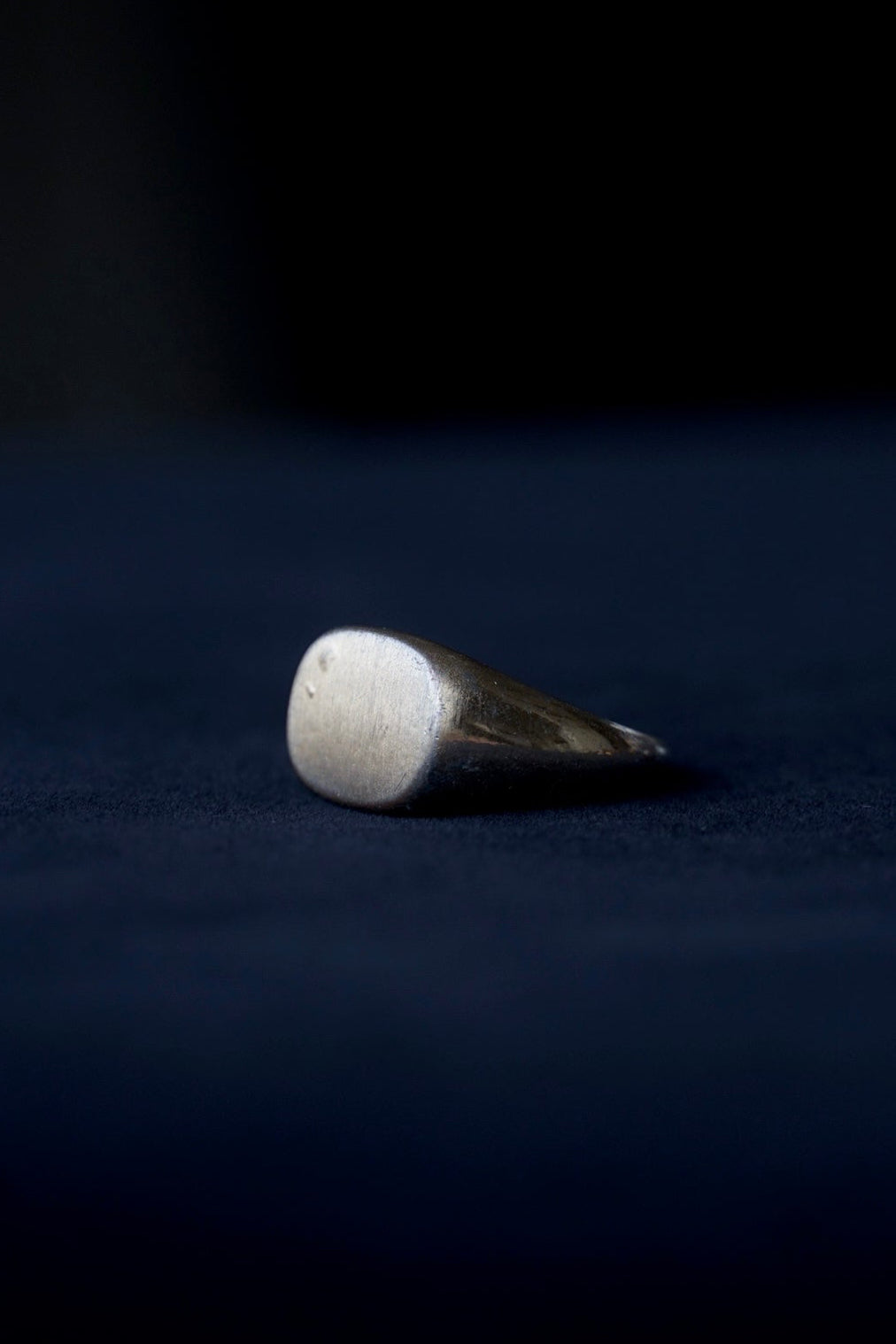 Vintage Gold Tone Signet Ring