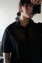 1930's Crochet Lace Blouse