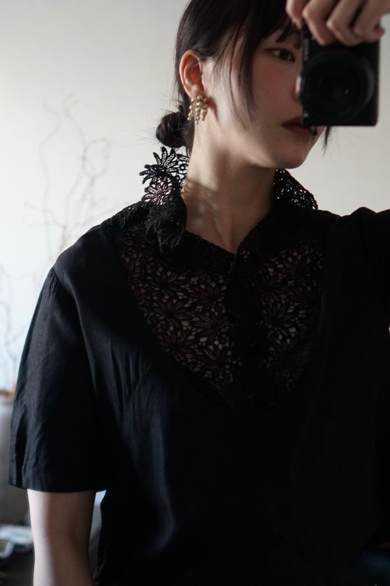 1930's Crochet Lace Blouse