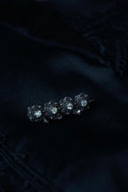 Last 19th Century Silver×Paste Glass Brooch