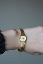 Vintage Quartz Gold Watch
