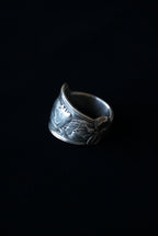 Vintage Silver Child Face Ring