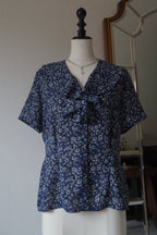 Vintage Small Flower Blouse