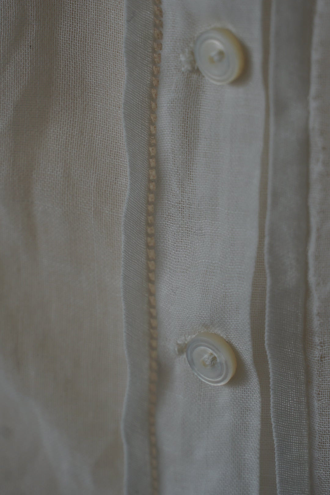 1910’s Cotton Voile Blouse with Irish Lace