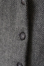 Vintage Grey Herringbone Jacket