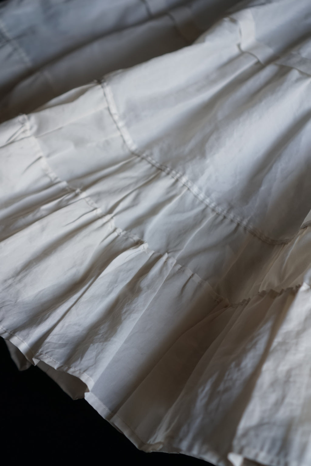 1950's White Tulle Petticoat