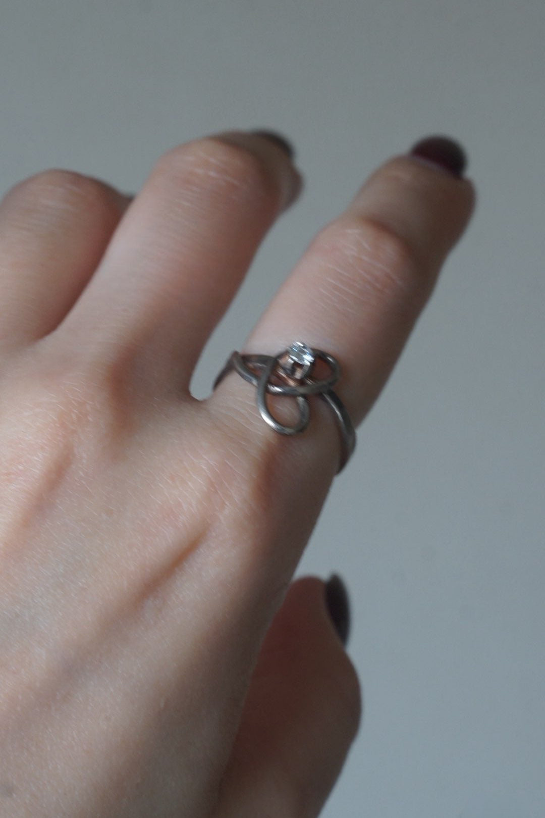 1980's Soviet Silver Ring
