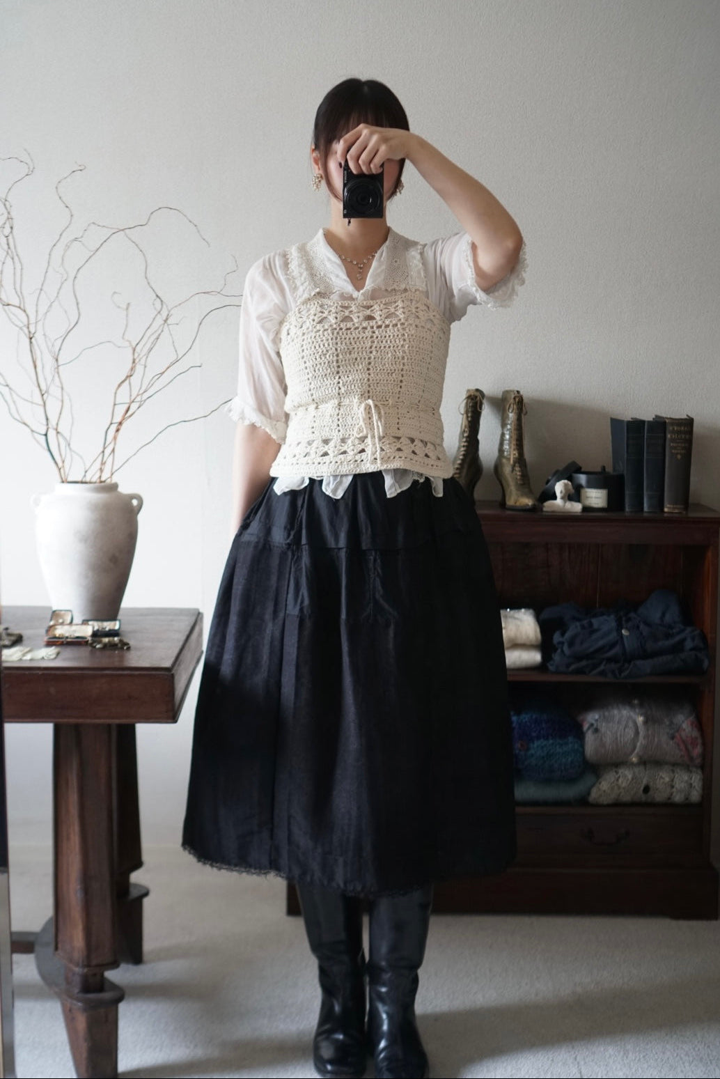 1950’s Handmade Crochet Vest