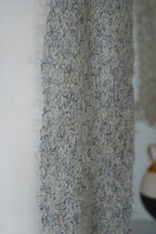 1960's Blue Mohair Tight Scarf