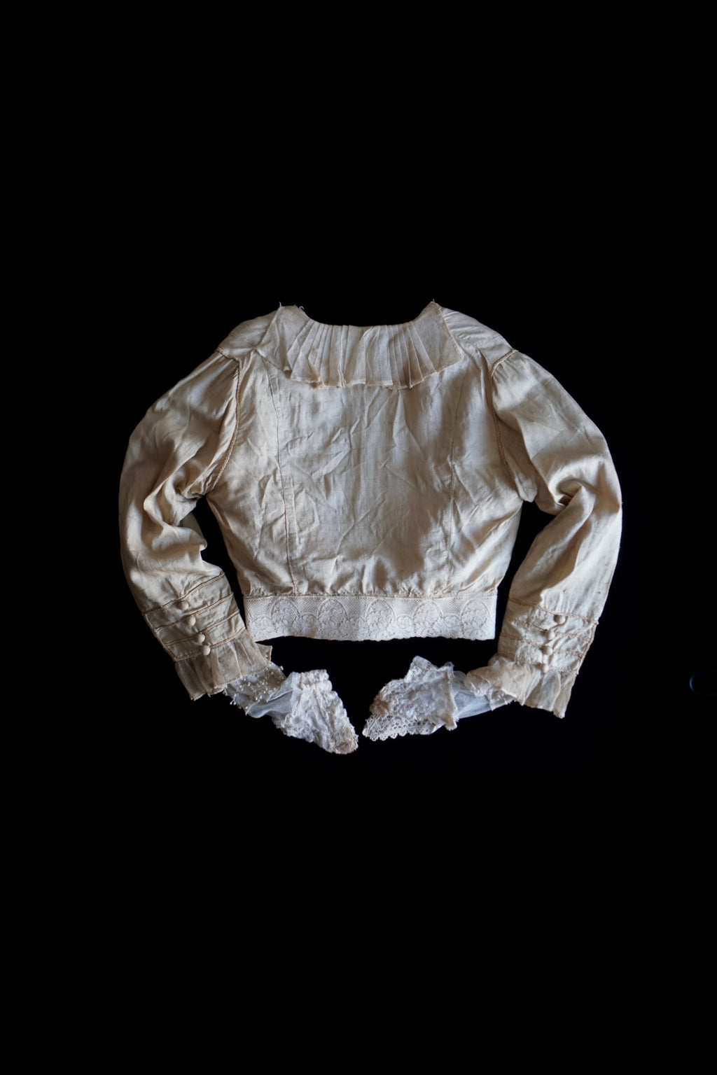 Edwardian Embroidery and Lace Blouse