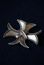 1960's TRIFARI Gold Tone Cross Brooch