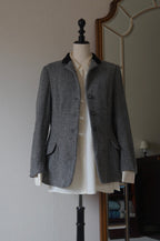 Vintage Grey Herringbone Jacket