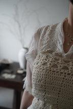 1950’s Handmade Crochet Vest