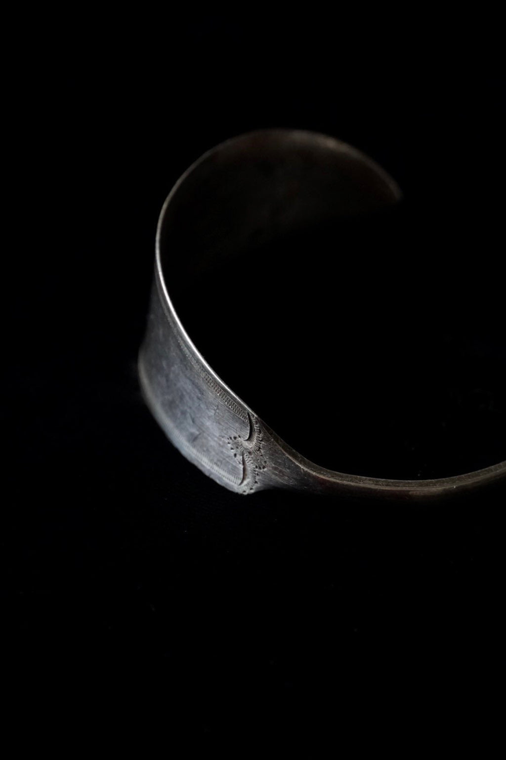 1890's Silver Plated Hallmarked Fish Knife Bangle