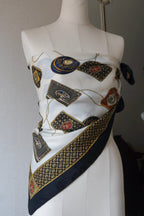 Vintage Geometric Scarf