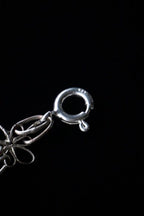 Vintage 800silver Bracelet with Filigree Charm