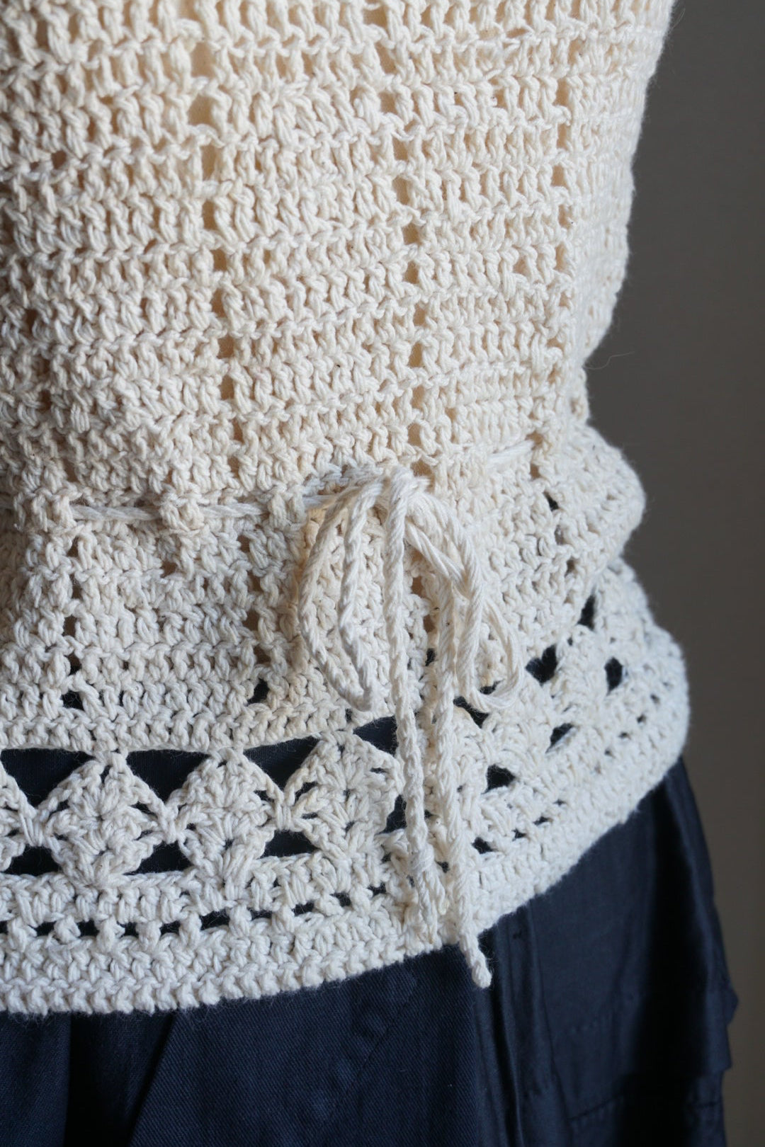 1950’s Handmade Crochet Vest