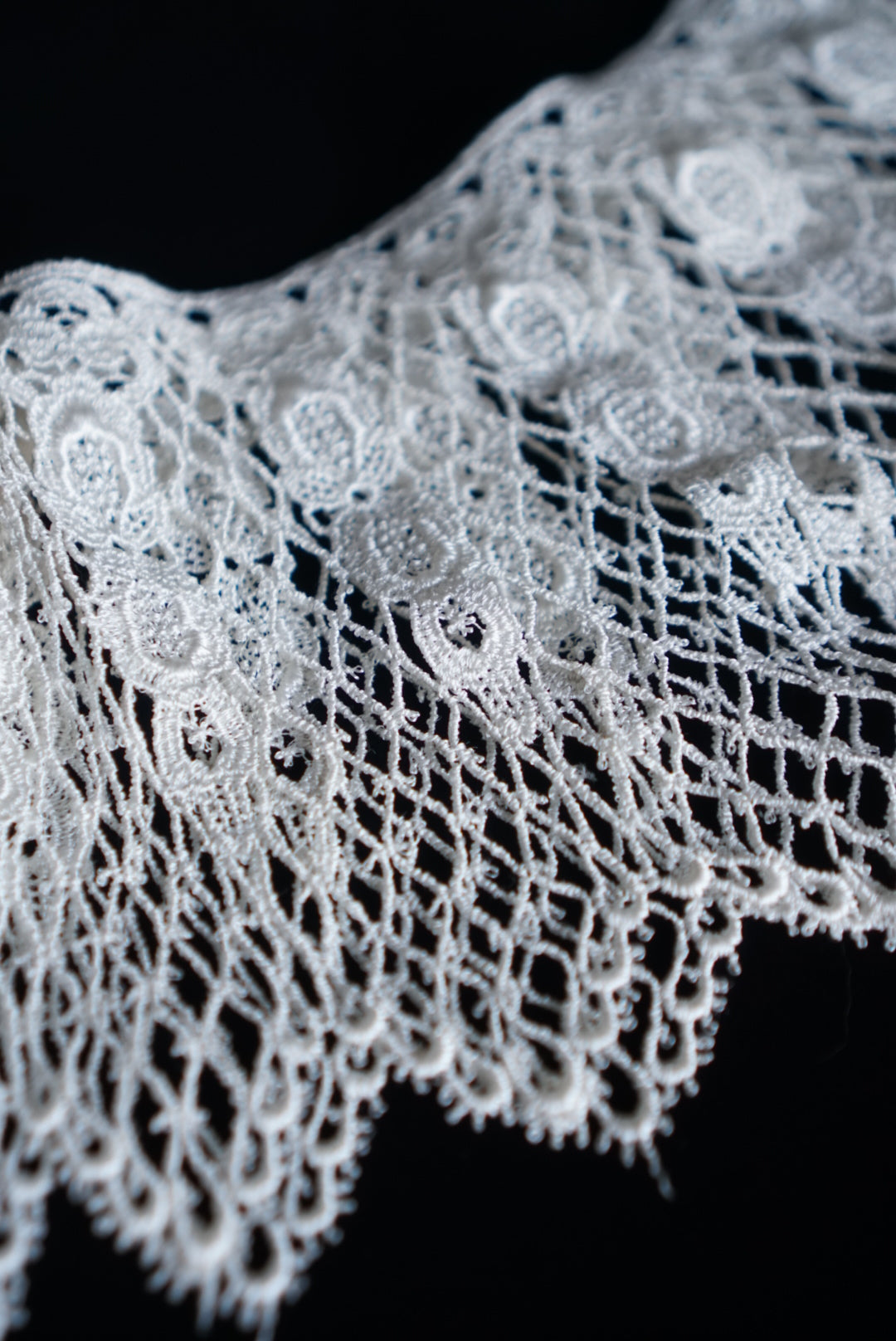 1950's Cotton Lace Collar