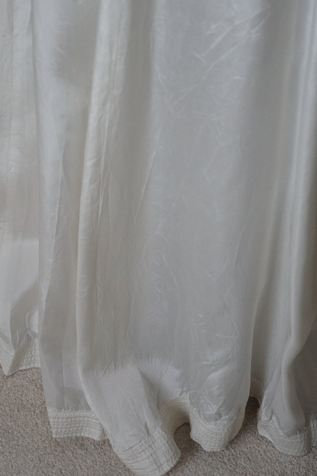 1950's Satin Long Skirt