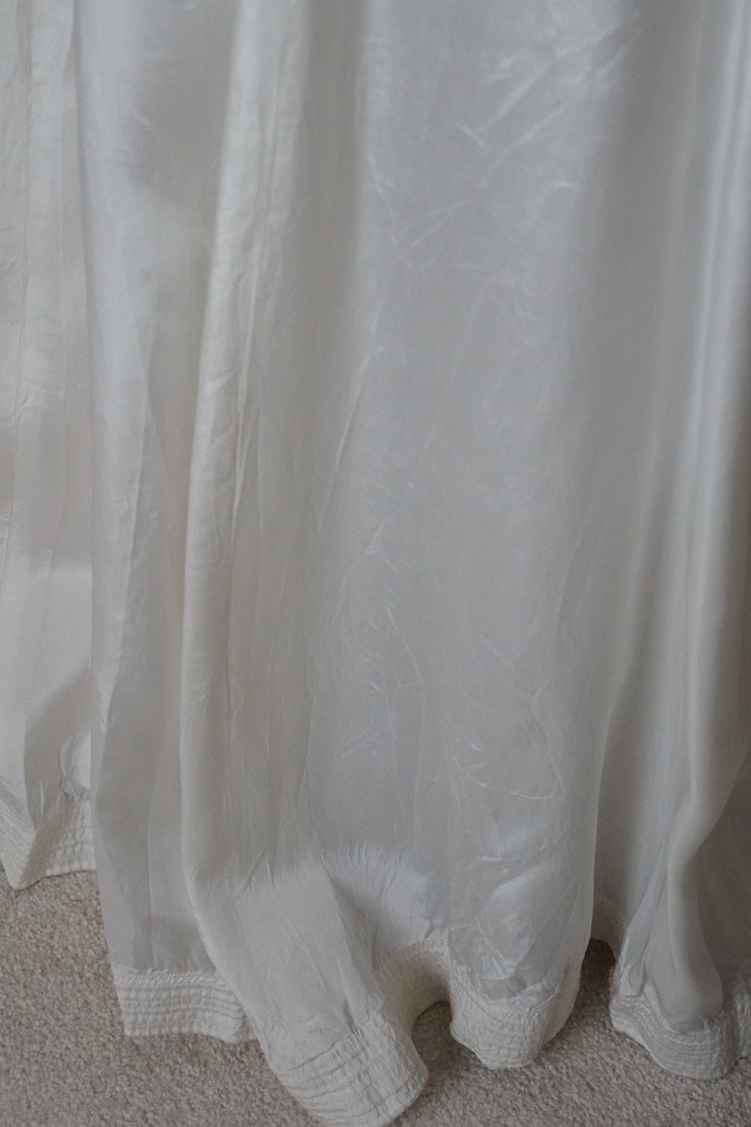 1950's Satin Long Skirt