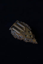 1930's Iris Glass Dress Clip