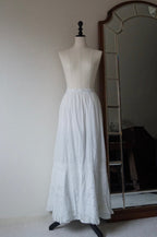 Edwardian Cutwork Lace Skirt