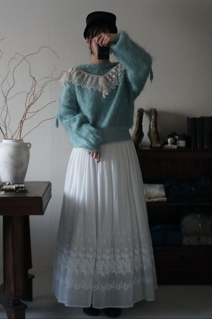 1950's Cotton Lace Collar