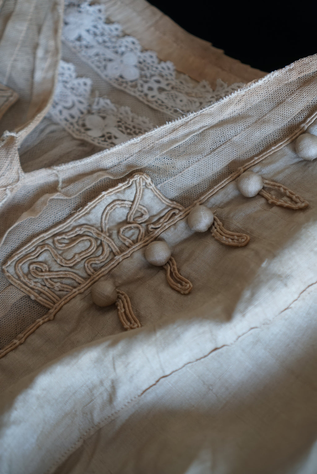 Edwardian Embroidery and Lace Blouse