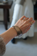 1890's Silver Plated Hallmarked Fish Knife Bangle