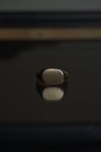 Vintage Gold Tone Signet Ring