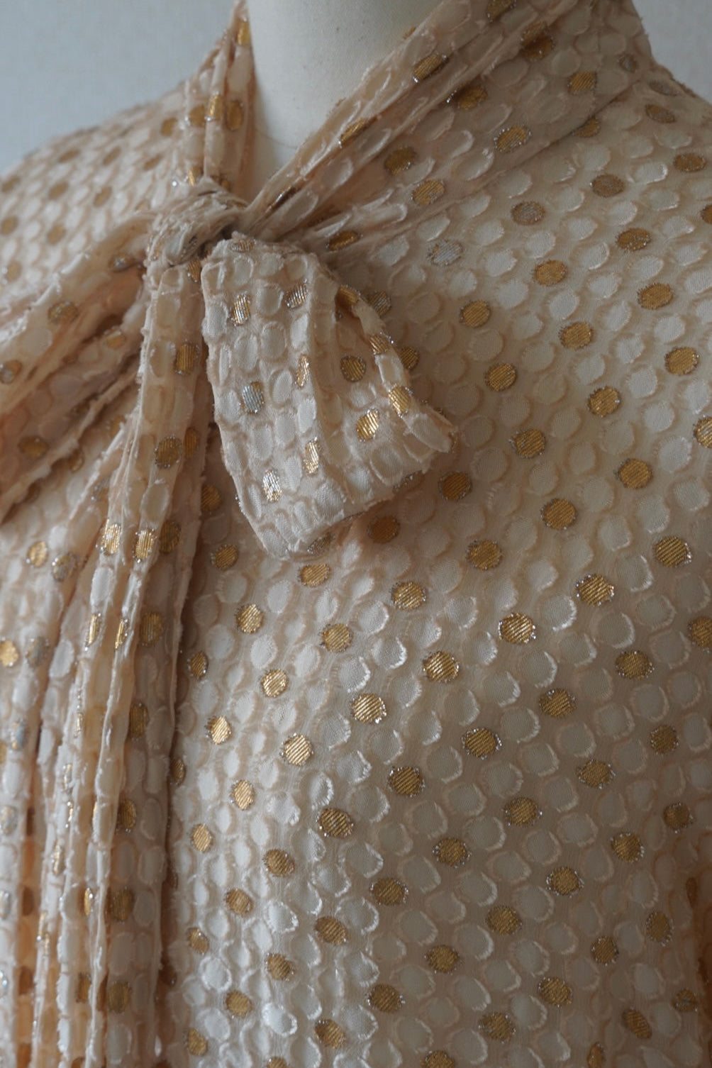 1960's Polka Dot Blouse