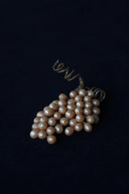 1950's Grape Pearl Dress Pin