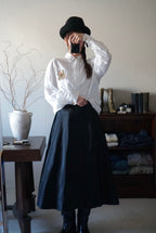 Vintage Embroidered White Shirt