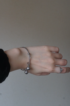 Antique Silver Baby Bracelet