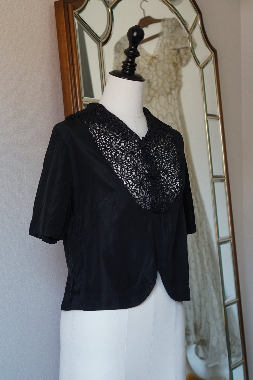 1930's Crochet Lace Blouse