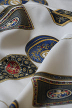 Vintage Geometric Scarf
